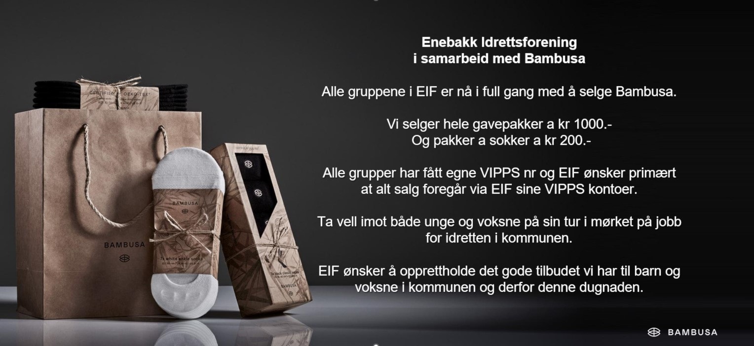 Bambusa salget godt i gang